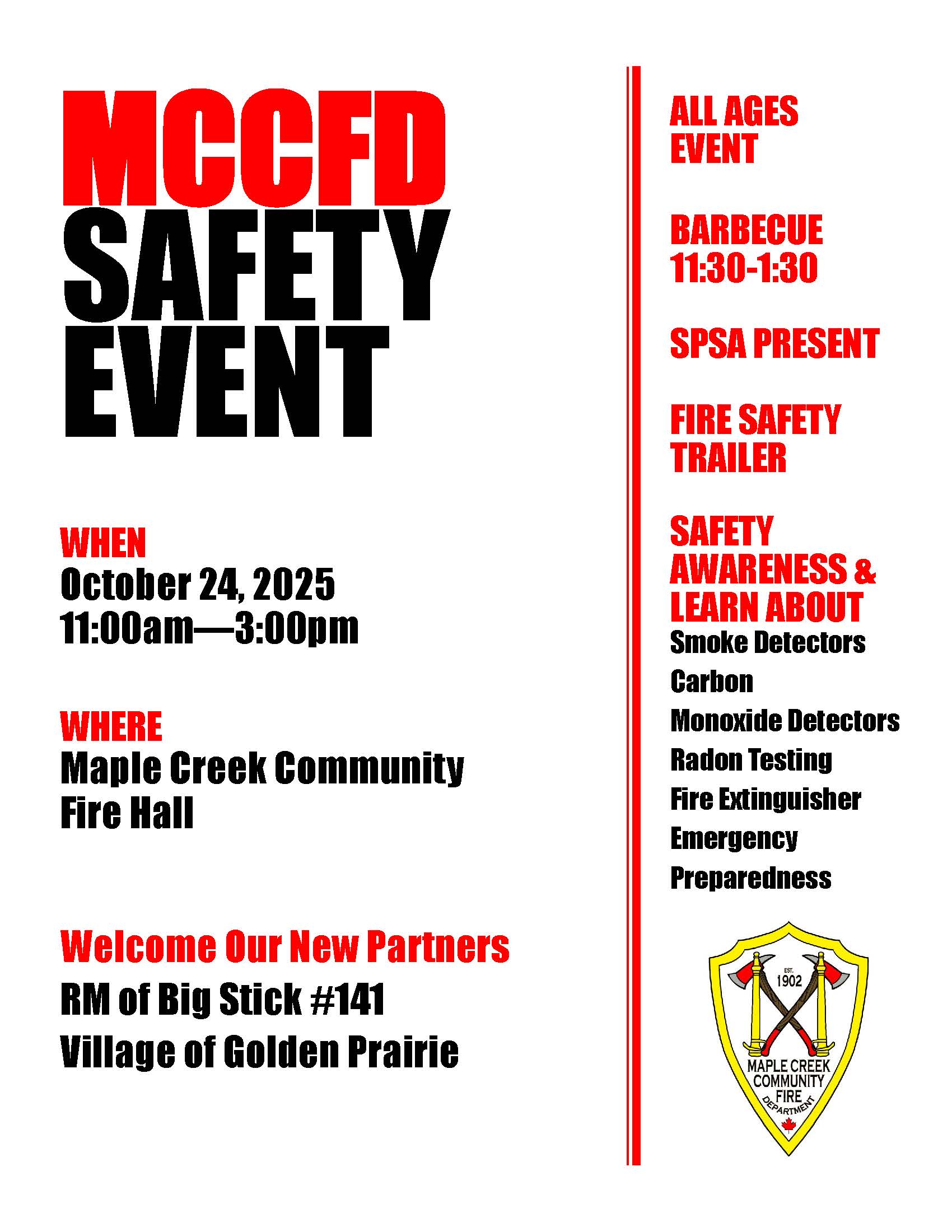 MCCFD Safety Event
