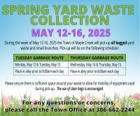 Spring Yard Waste Collection 2025