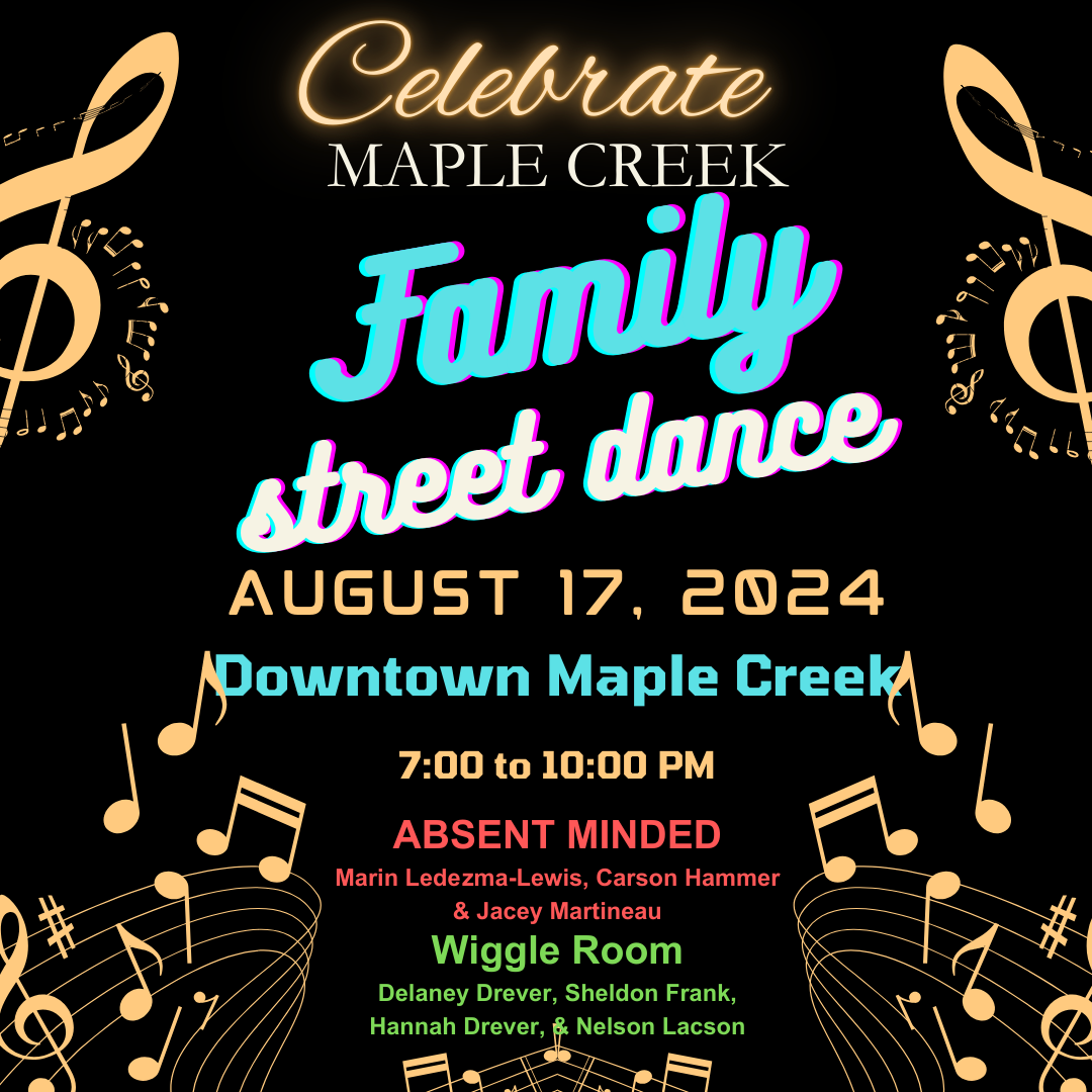 Street Dance - August 17 - 7pm to 10pm